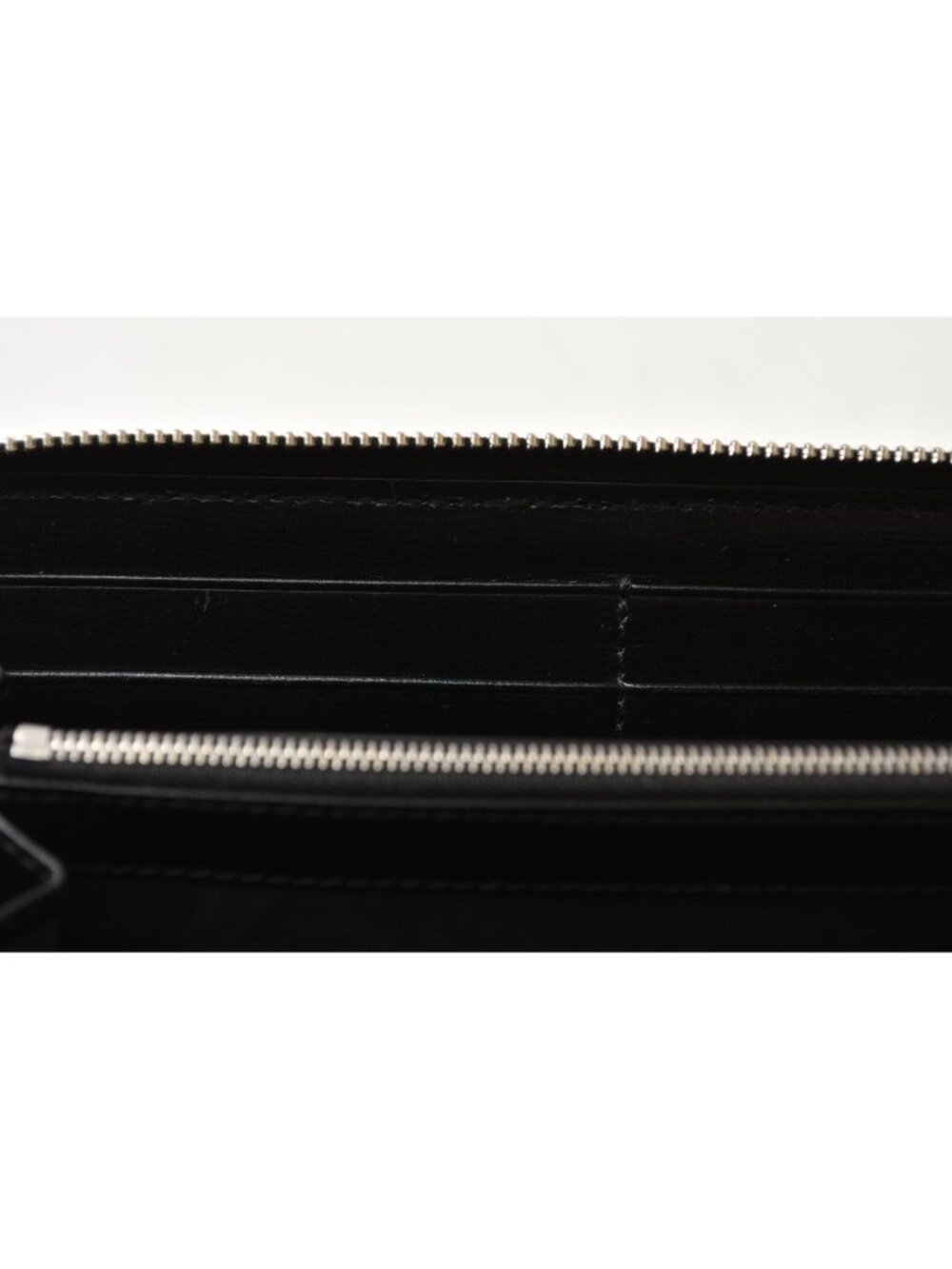 Gucci Wallet Interlocking GG Supreme Zip Around Gray Black - Picture 8 of 14